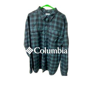 Columbia plaid shirt NWOT